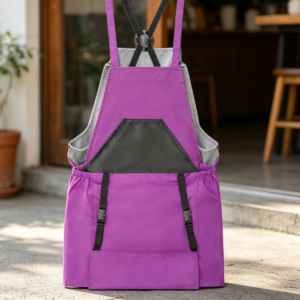 Waterproof Canvas Gardening Apron with Utility Pockets