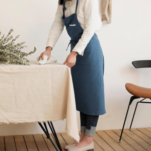 Adjustable Apron Set with Pockets