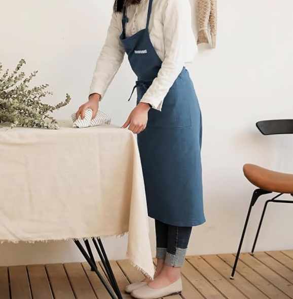 Adjustable Apron Set with Pockets