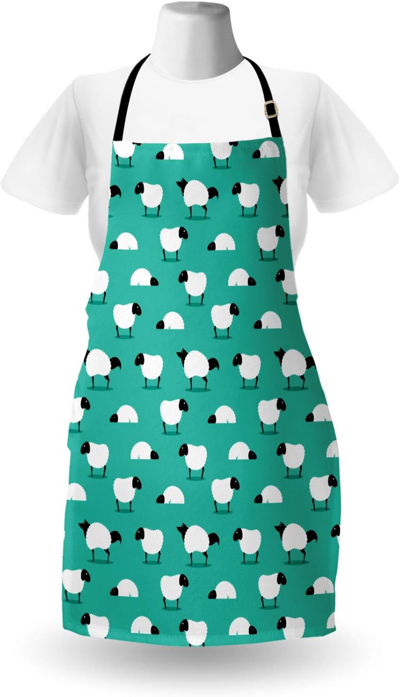 Adjustable Canvas Apron with 3 Pockets - Image 2