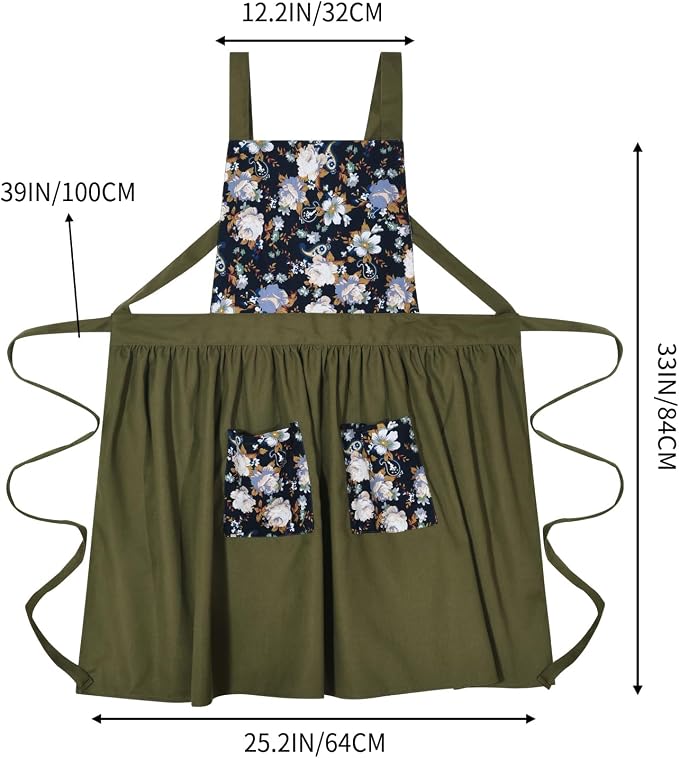 Garden Harvest Apron with Large Collection Pouch - Image 2