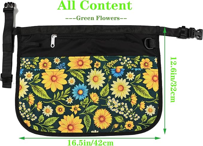 Gardening Apron with Harvest Pouch and Storage Bag - Image 2